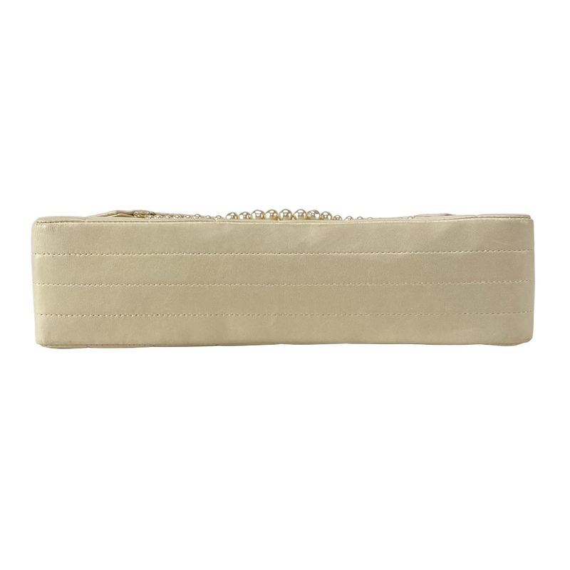 Chanel Shoulder Bag Chocolate Bar Stitch A19095/y02870/30905 Beige Cles A Gold