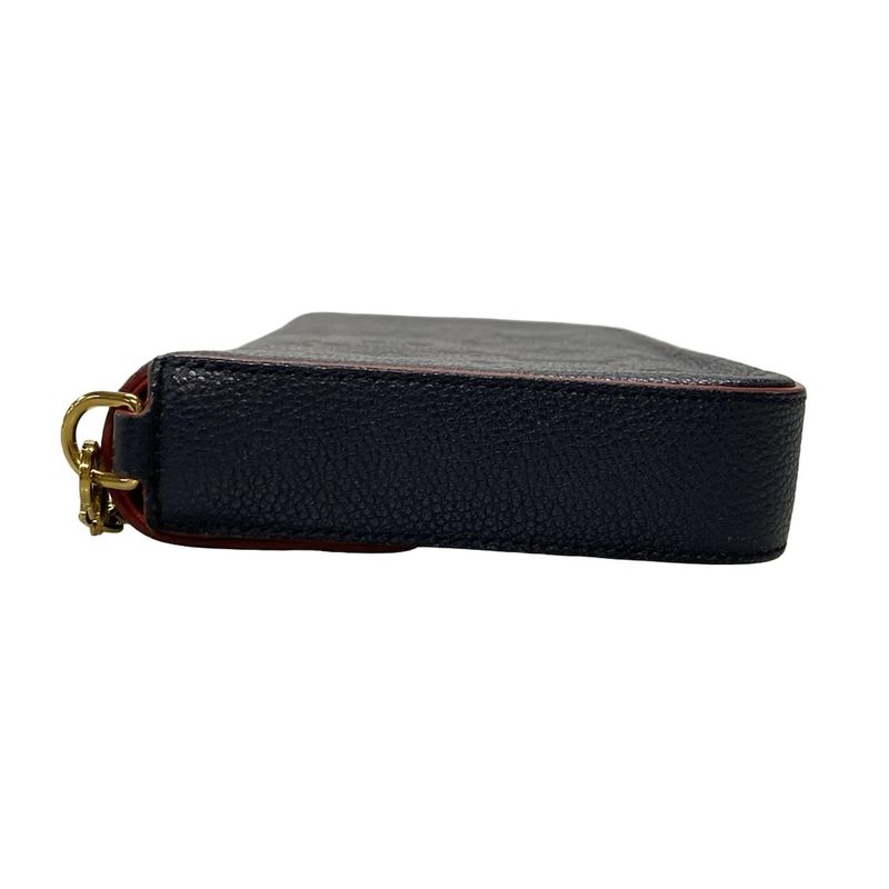 Louis Vuitton Wallet Monogram Empreinte Pochette Felicie M64099 Marline Rouge