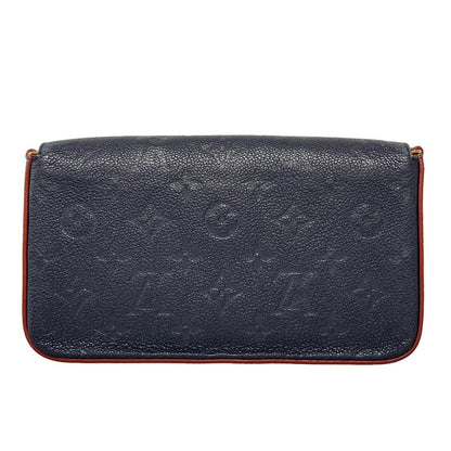 Louis Vuitton Wallet Monogram Empreinte Pochette Felicie M64099 Marline Rouge