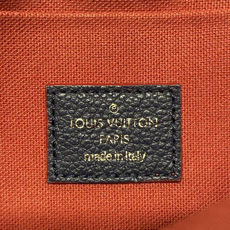 Louis Vuitton Wallet Monogram Empreinte Pochette Felicie M64099 Marline Rouge