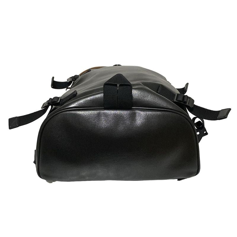 Saint Laurent Paris Backpack Sac Livington Lace Backpack 481005 Black Leather