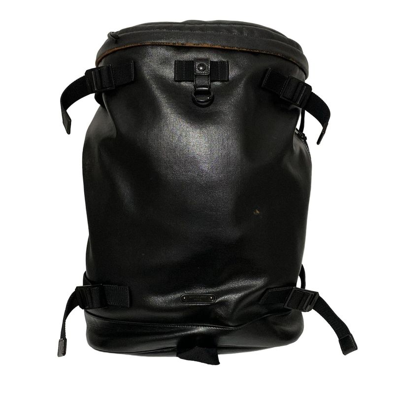 Saint Laurent Paris Backpack Sac Livington Lace Backpack 481005 Black Leather