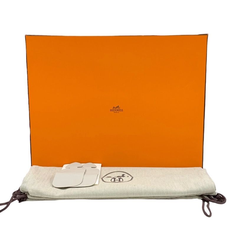 Hermes Funk Boots Short Boots Shoes Leather Beige Kelly Hardware Lace-up