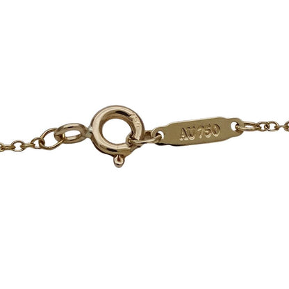 Tiffany & Co Tiffany & Co Necklace Ladies Brand 750yg Notes Letter Initials N