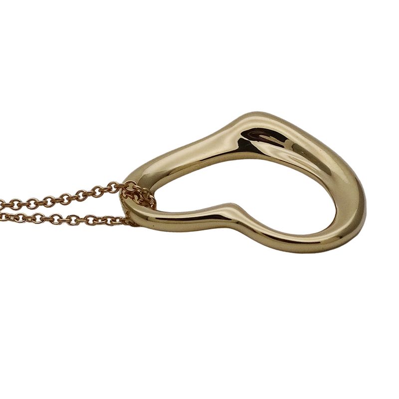 Vtiffany & Co Tiffany & Co Necklace Ladies Brand 750yg Elsa Peretti Open Heart