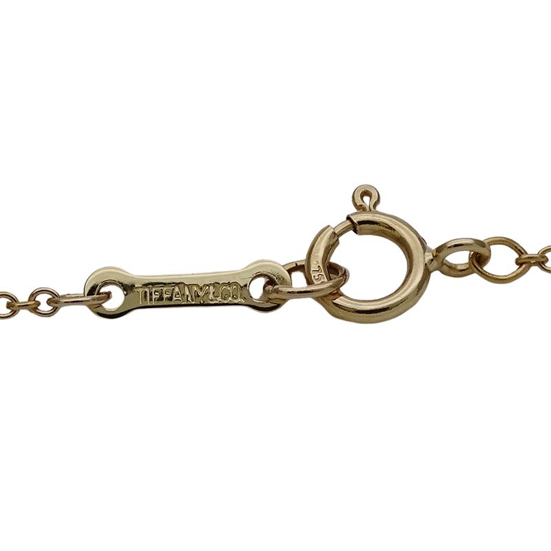 Vtiffany & Co Tiffany & Co Necklace Ladies Brand 750yg Elsa Peretti Open Heart