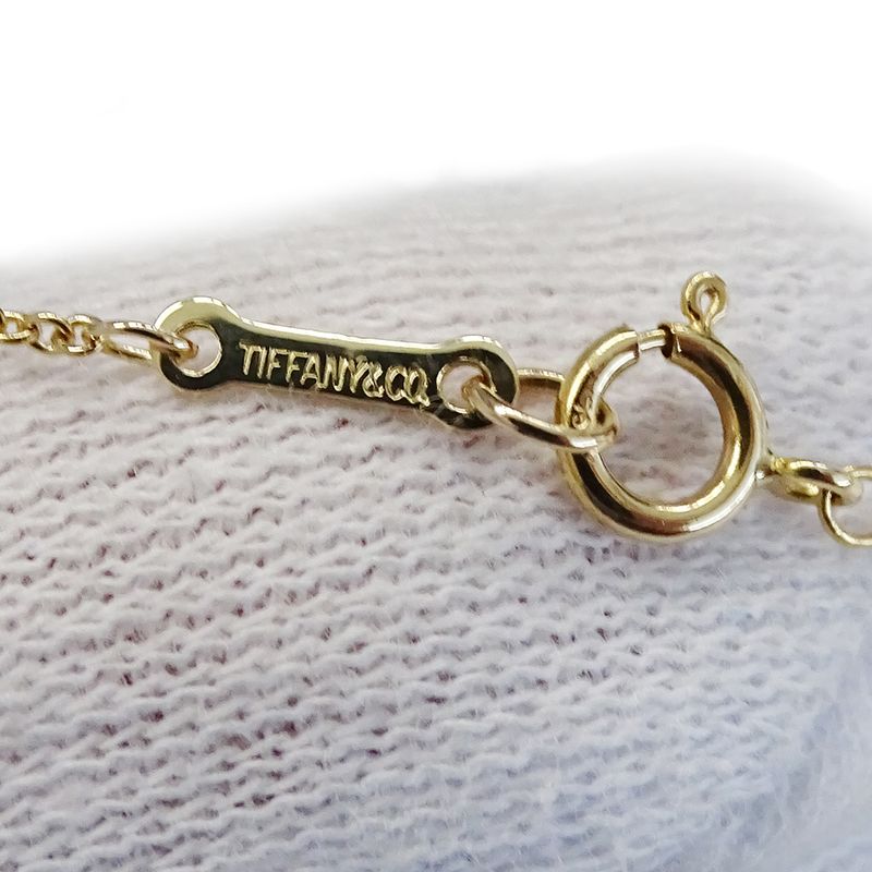 Vtiffany & Co Tiffany & Co Necklace Ladies Brand 750yg Elsa Peretti Open Heart