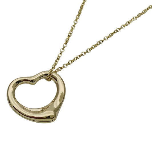 Vtiffany & Co Tiffany & Co Necklace Ladies Brand 750yg Elsa Peretti Open Heart