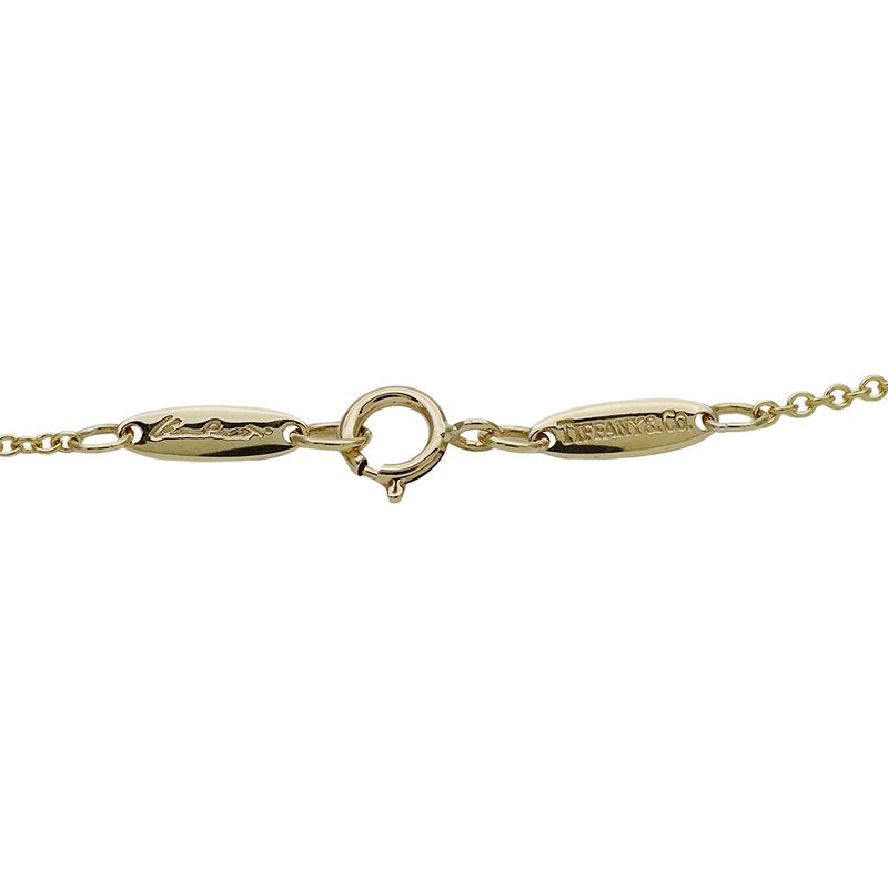 Vtiffany & Co Tiffany & Co Necklace Ladies Brand 750yg Elsa Peretti Open Heart