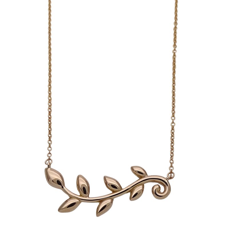 Tiffany & Co Tiffany & Co Necklace Ladies Brand 750pg Paloma Picasso Olive Leaf