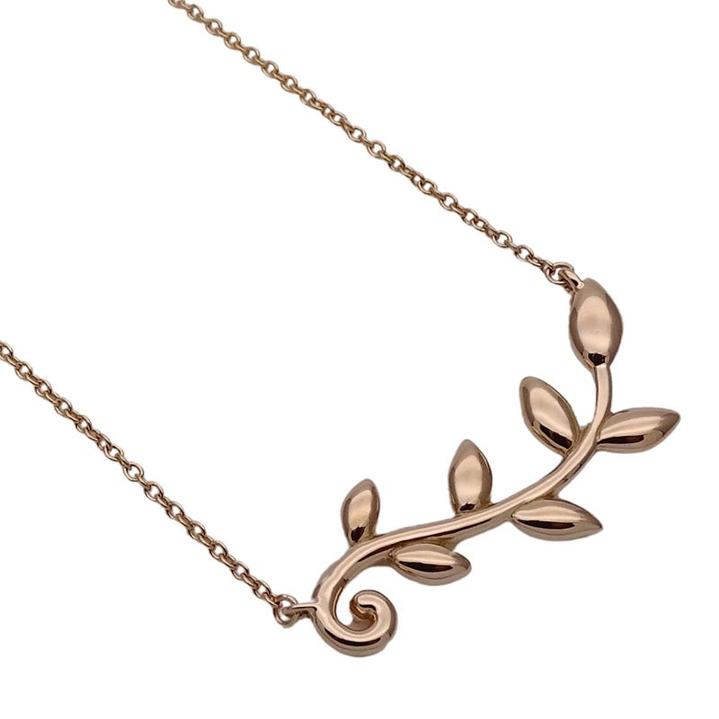 Tiffany & Co Tiffany & Co Necklace Ladies Brand 750pg Paloma Picasso Olive Leaf