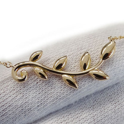 Tiffany & Co Tiffany & Co Necklace Ladies Brand 750pg Paloma Picasso Olive Leaf