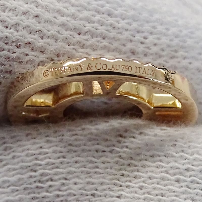 Tiffany & Co Tiffany & Co Necklace Ladies Brand 750pg Diamond Atlas Open Pink