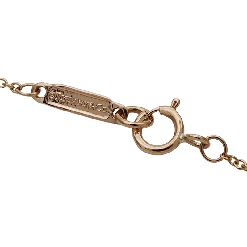 Tiffany & Co Tiffany & Co Necklace Ladies Brand 750pg Diamond Atlas Open Pink