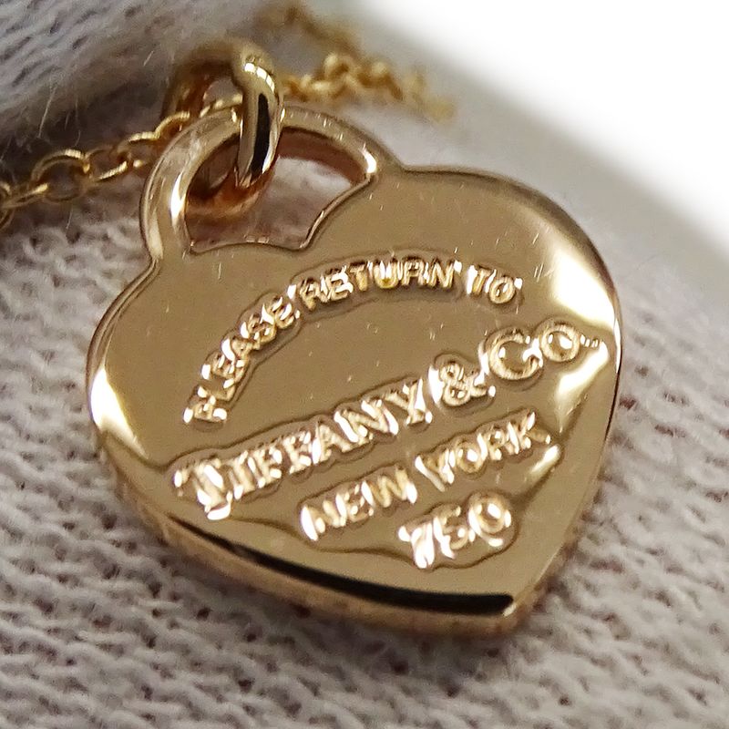 Tiffany & Co Tiffany & Co Necklace Ladies Brand 750pg Return To Tiffany & Co