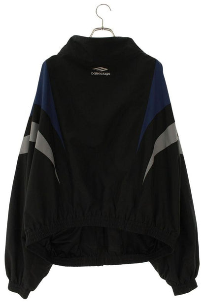 Balenciaga 790756 Tm010 Oversized Track Jacket Blouson Men's XL