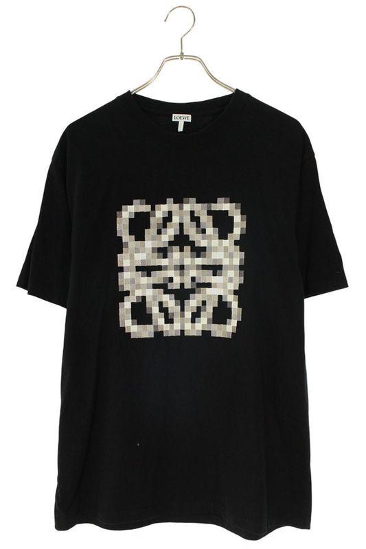 Loewe H526y22xad Pixel Anagram Embroidery T-shirt Men's M