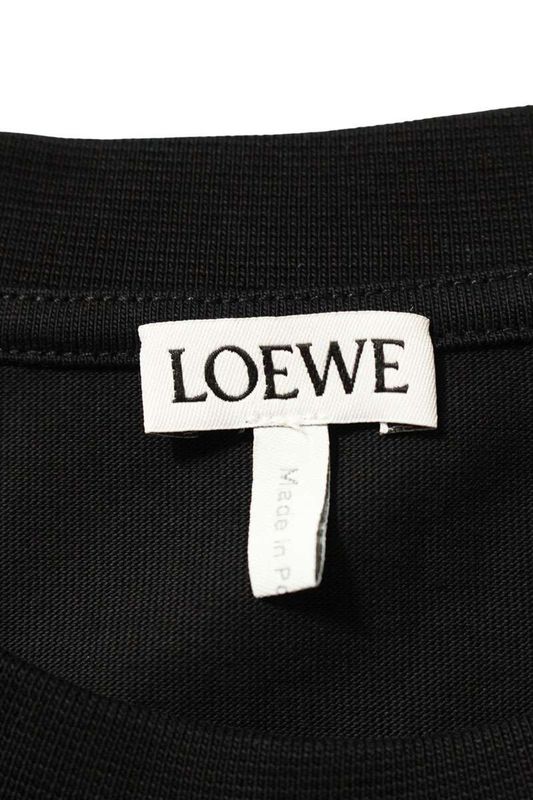 Loewe H526y22xad Pixel Anagram Embroidery T-shirt Men's M