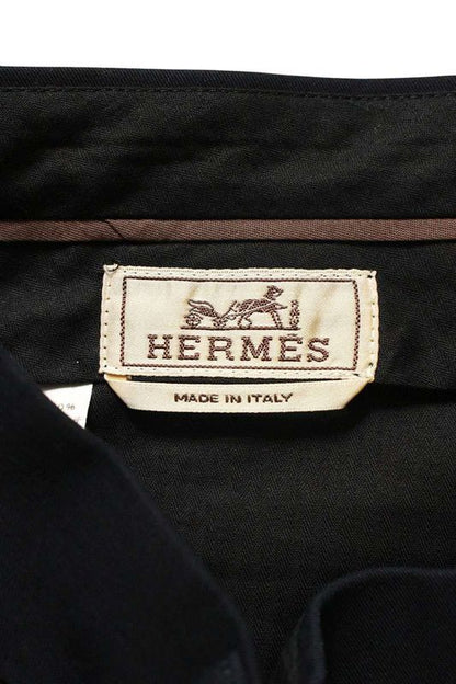Hermes Cotton Slack Long Pants Men's 38