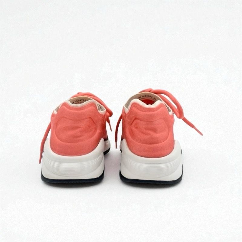 Chanel Sneakers Shoes Fabric Pink White Here Mark