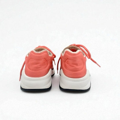Chanel Sneakers Shoes Fabric Pink White Here Mark