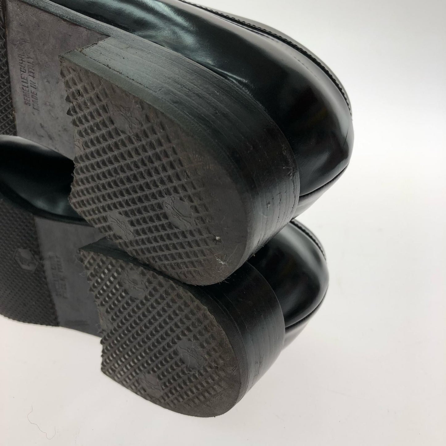 Hermes Women's Loafers H Logo Embossed Mark Cigarette Smell Size Unknown