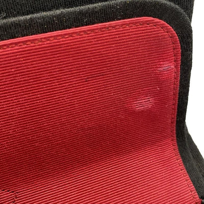 Chanel Shoulder Bag Double Flap Matelasse Black Mademoiselle Chain/gold