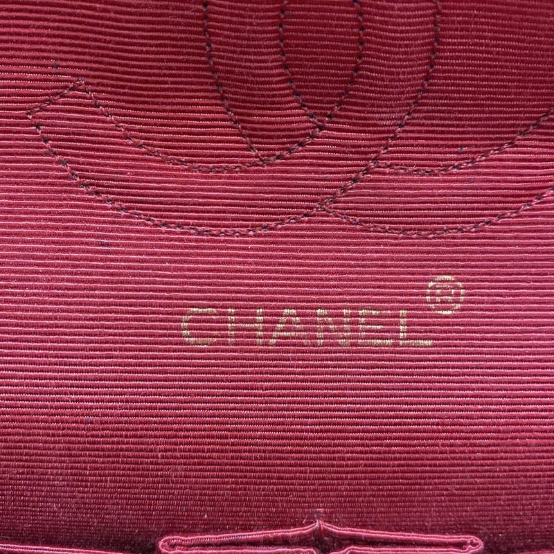 Chanel Shoulder Bag Double Flap Matelasse Black Mademoiselle Chain/gold