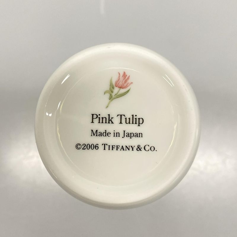 Tiffany & Co Like Tableware Pink Tulip Light Blue X Light Yellow X Multi Pair