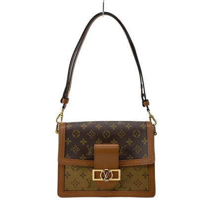 Louis Vuitton Shoulder Bag Monogram Reverse Dauphine M44391 Noir Black