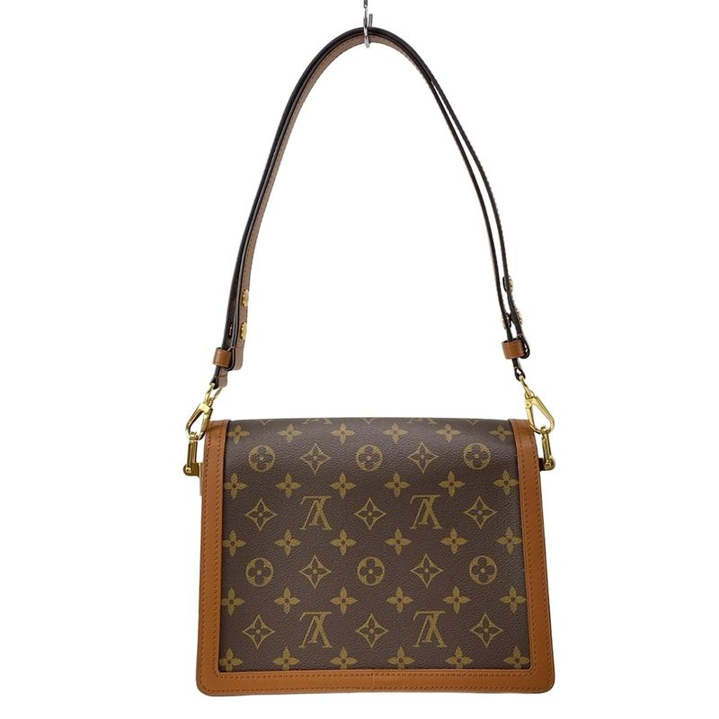 Louis Vuitton Shoulder Bag Monogram Reverse Dauphine M44391 Noir Black