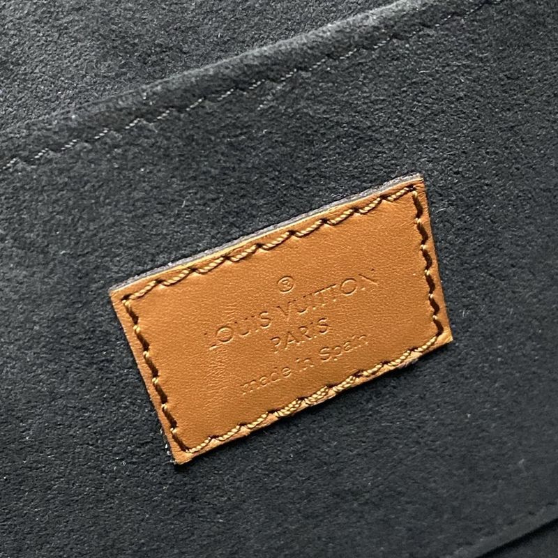 Louis Vuitton Shoulder Bag Monogram Reverse Dauphine M44391 Noir Black