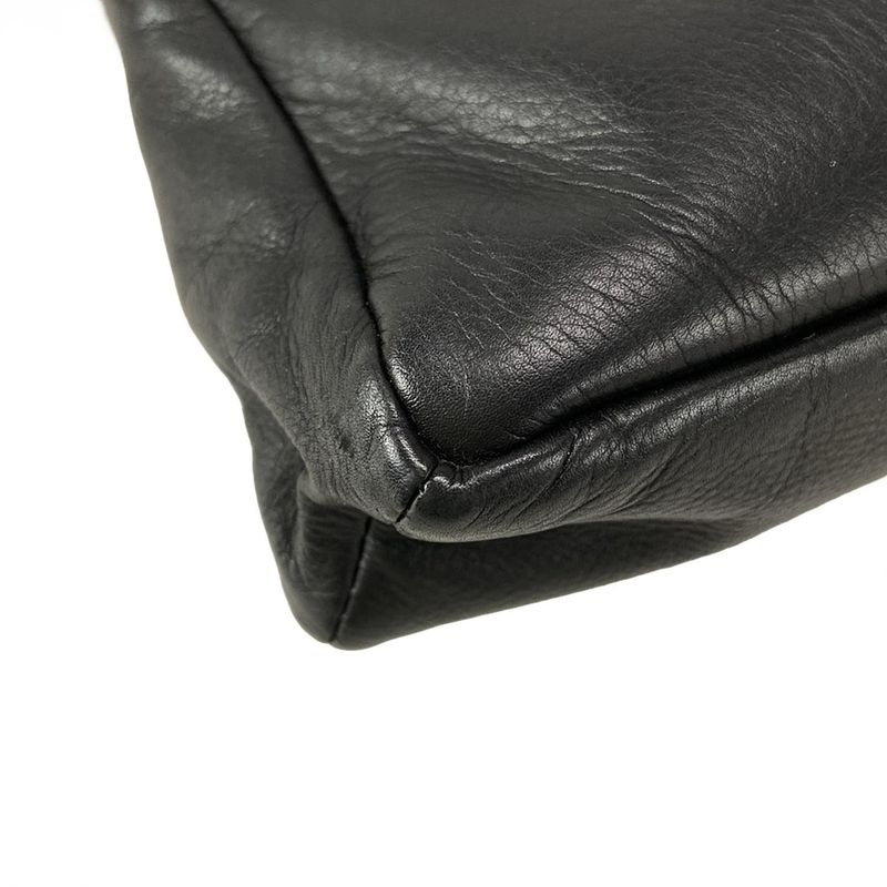 Chanel Shoulder Bag Girl Chanel Black And Silver Vintage Silver Hardware