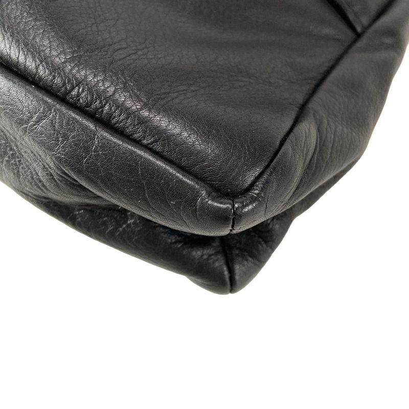 Chanel Shoulder Bag Girl Chanel Black And Silver Vintage Silver Hardware