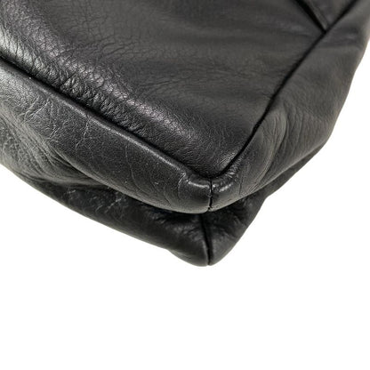 Chanel Shoulder Bag Girl Chanel Black And Silver Vintage Silver Hardware