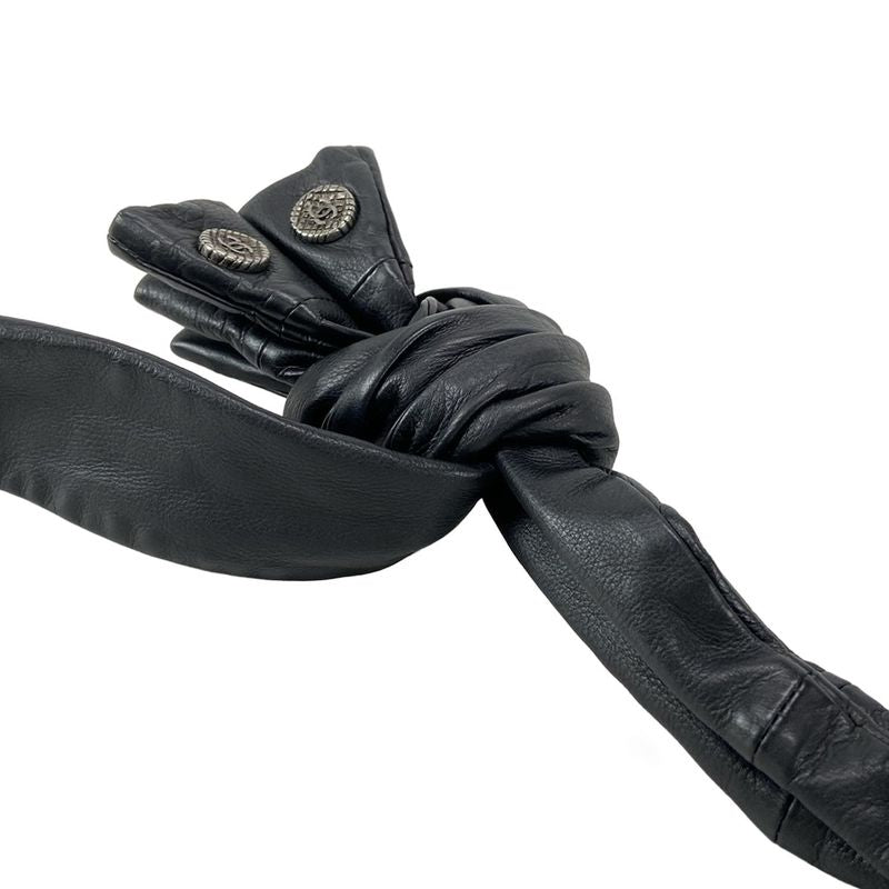 Chanel Shoulder Bag Girl Chanel Black And Silver Vintage Silver Hardware