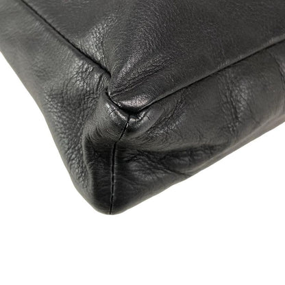 Chanel Shoulder Bag Girl Chanel Black And Silver Vintage Silver Hardware