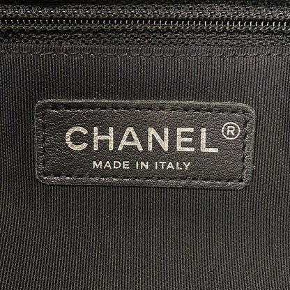 Chanel Shoulder Bag Girl Chanel Black And Silver Vintage Silver Hardware