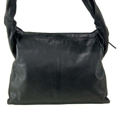 Chanel Shoulder Bag Girl Chanel Black And Silver Vintage Silver Hardware