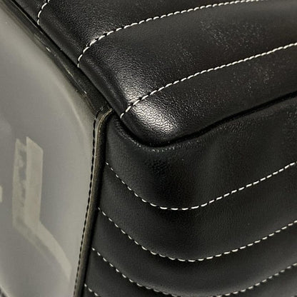 Chanel New Mademoiselle Tote Bag Black Lambskin A30038