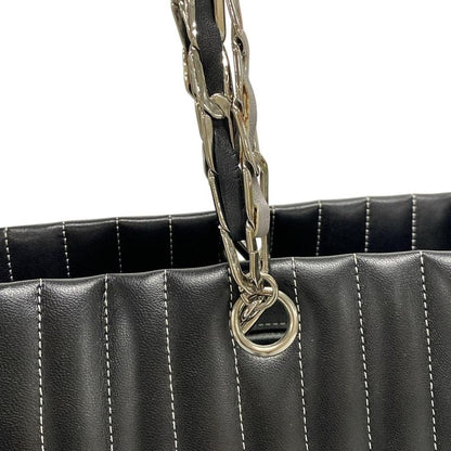 Chanel New Mademoiselle Tote Bag Black Lambskin A30038