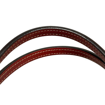 Gucci GG Supreme Reversible Small Tote Bag 372613 Beige X Ebony X Red Leather