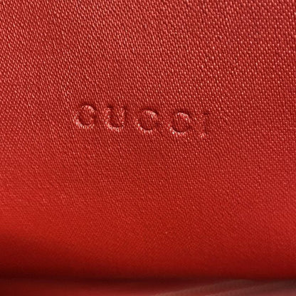 Gucci GG Supreme Reversible Small Tote Bag 372613 Beige X Ebony X Red Leather