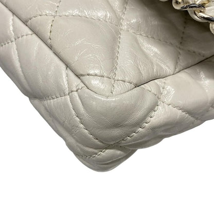 Chanel Shoulder Bag Chain Me/matelasse Ivory Chain Shoulder/matt Togo Old