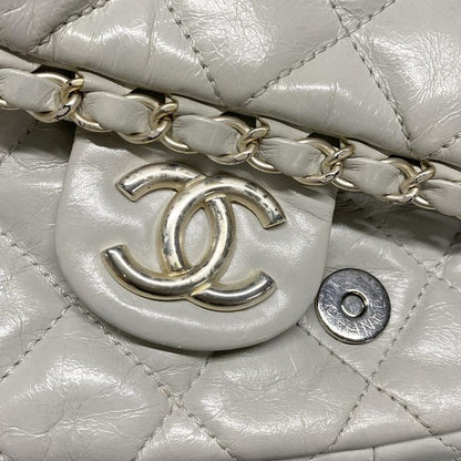 Chanel Shoulder Bag Chain Me/matelasse Ivory Chain Shoulder/matt Togo Old