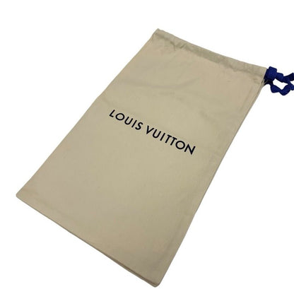 Louis Vuitton Starboard Line Monogram Sandals Shoes Leather Beige Wedge Sole