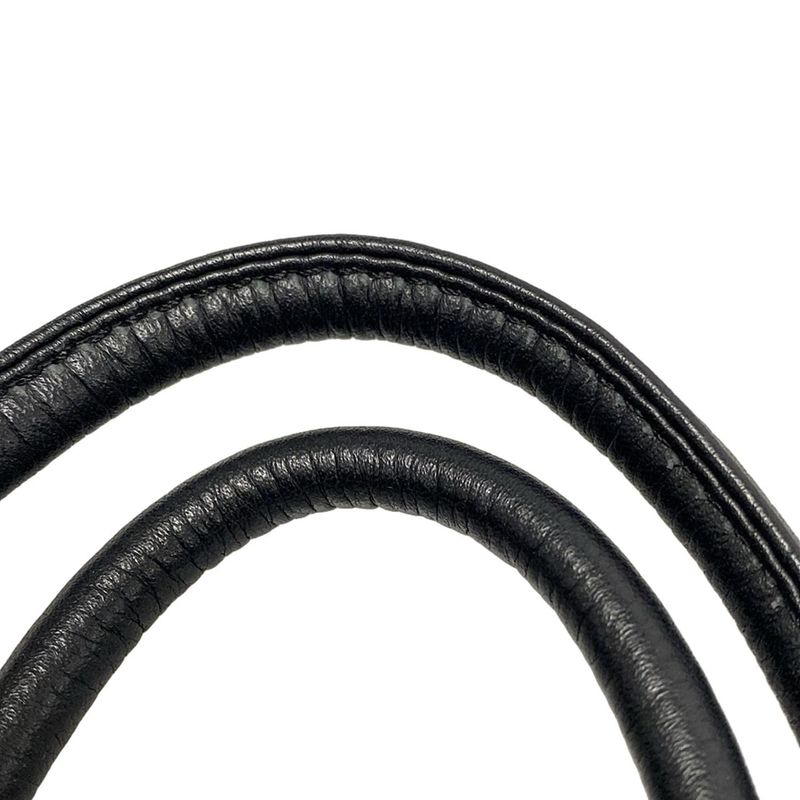 Loewe Flamenco Knot Tote Bag 32112t31 Dark Navy And Black Leather