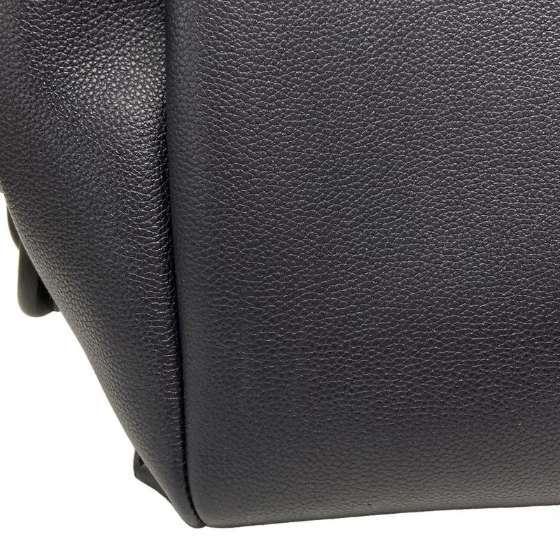 Loewe Flamenco Knot Tote Bag 32112t31 Dark Navy And Black Leather