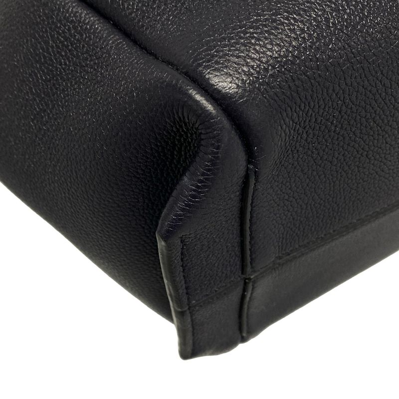 Loewe Flamenco Knot Tote Bag 32112t31 Dark Navy And Black Leather