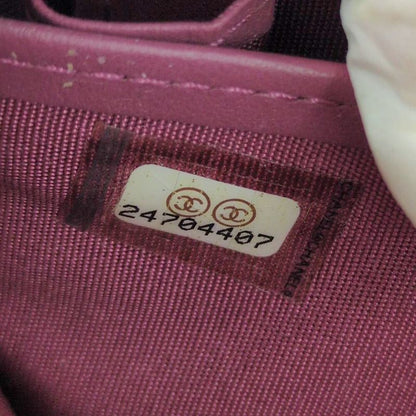 Chanel Camellia Round Zipper Long Wallet Pink/chanel Next-day Delivery- 595515